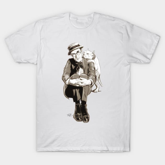 Harold Lloyd - An illustration by Paul Cemmick T-Shirt by PLAYDIGITAL2020